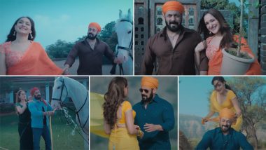 Main Chala Music Video: Salman Khan Romances Pragya Jaiswal in This Soothing Guru Randhawa, Lulia Vantur Love Song – WATCH